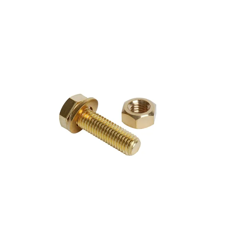 Golchwr fflat sgriw bollt hecsagonol allanol pres