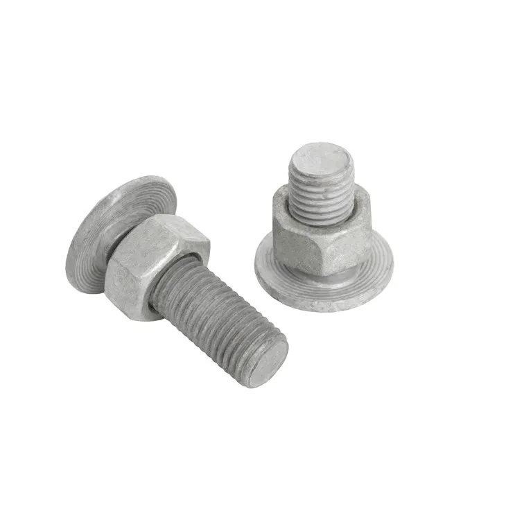 Bolltau A Chnau Rheilffyrdd Gwarchod HDG I Ddiogelu Rhwystrau Priffyrdd